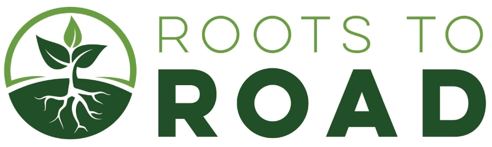 Roots to road logo